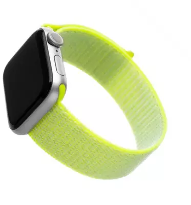 FIXED Nylon szíj for Apple Watch 38/40/41 mm, zöld