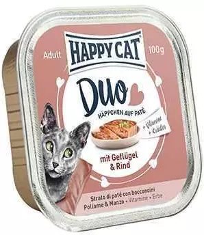 Happy Cat 12×100 gr, macska eledel