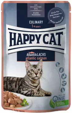 Happy Cat Culinary Atlantik Lachs alutasakos eledel - Lazac 85 g