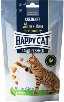 Happy Cat Culinary Crunchy Snack - baromfi 70 g
