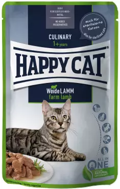 Happy Cat Culinary Weide Lamm alutasakos eledel - Bárány 85 g